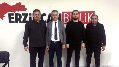 Basın İlan Kurumu (BİK) Erzurum Şube Müdürü Tahsin Şahin, Erzincan’daki