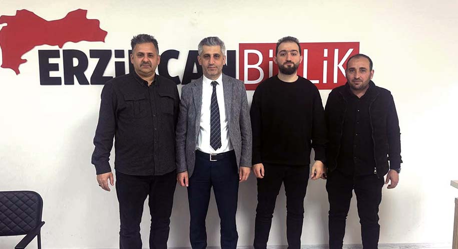 Basın İlan Kurumu (BİK) Erzurum Şube Müdürü Tahsin Şahin, Erzincan’daki