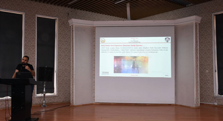 Erzincan İl Emniyet Müdürlüğü tarafından düzenlenen bilgilendirme semineriyle, emniyet personeline
