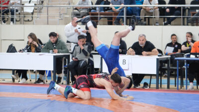 2025 U15 Türkiye Güreş Grup Müsabakaları Erzincan’da başladı. 35 ilden