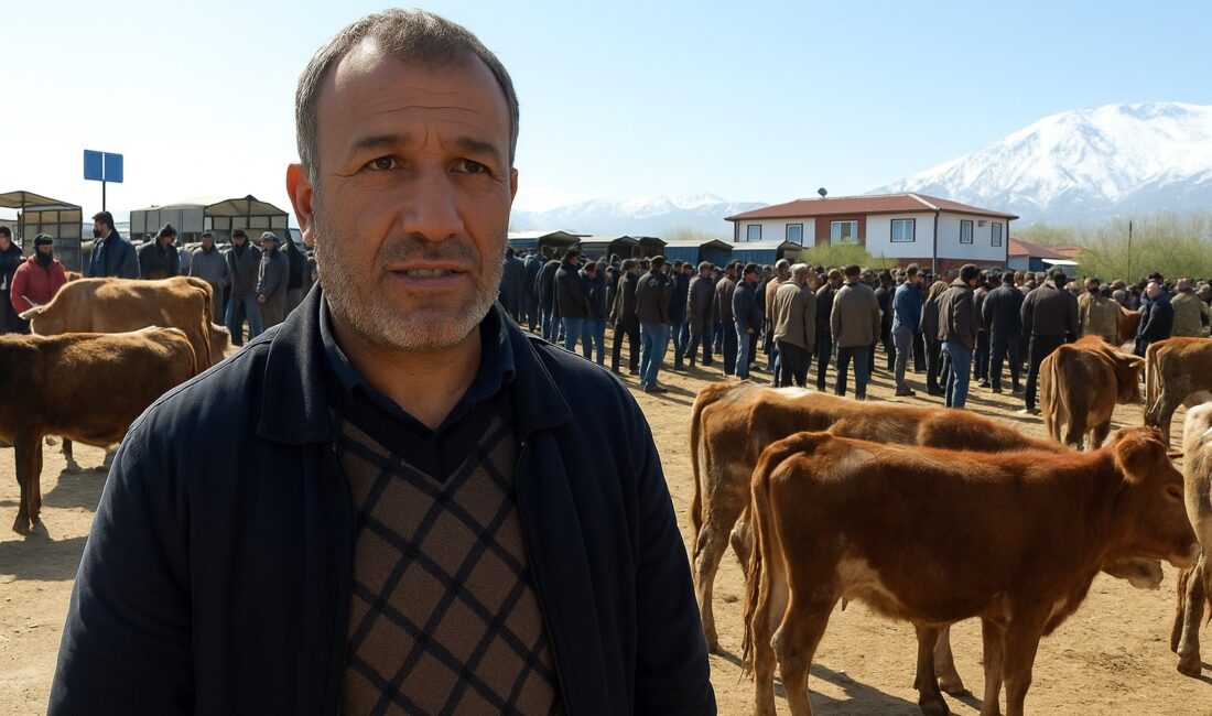 Kurban Bayramı’na sayılı günler kala Erzincan Hayvan Pazarı’nda hareketlilik artsa