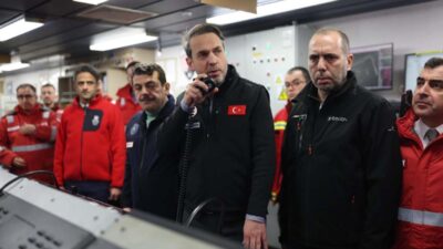 Enerji ve Tabii Kaynaklar Bakanı Alparslan Bayraktar, Sakarya Gaz Sahası’nda