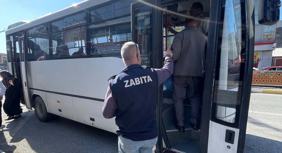 Erzincan Belediyesi Zabıta Müdürlüğü Ulaşım Birimi, şehir içi toplu ulaşımda