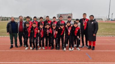 İMKB Müşir Zeki Paşa Ortaokulu, Erzurum’daki Atletizm Yıldızlar Grup Müsabakalarında
