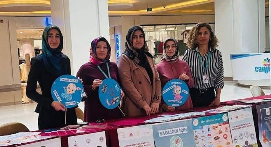 Dünya Astım Günü dolayısıyla Erzincan İl Sağlık Müdürlüğü Halk Sağlığı Hizmetleri