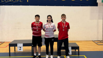 Erzincan İl Özel İdaresi Spor Kulübü’nün genç badmintoncuları, Bulgaristan’daki “Bulgarian