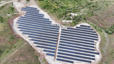 Erzincan’da yenilenebilir enerji yatırımları kapsamında hayata geçirilen güneş enerji sistemi