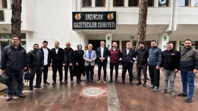 Erzincan Gazeteciler Cemiyeti, çalışan basın camiası ve cemiyet üyelerine yönelik