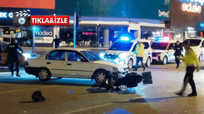 Erzincan Merkez’de bulunan SSK Kavşağı’nda, akşam saat 20:00 sularında bir