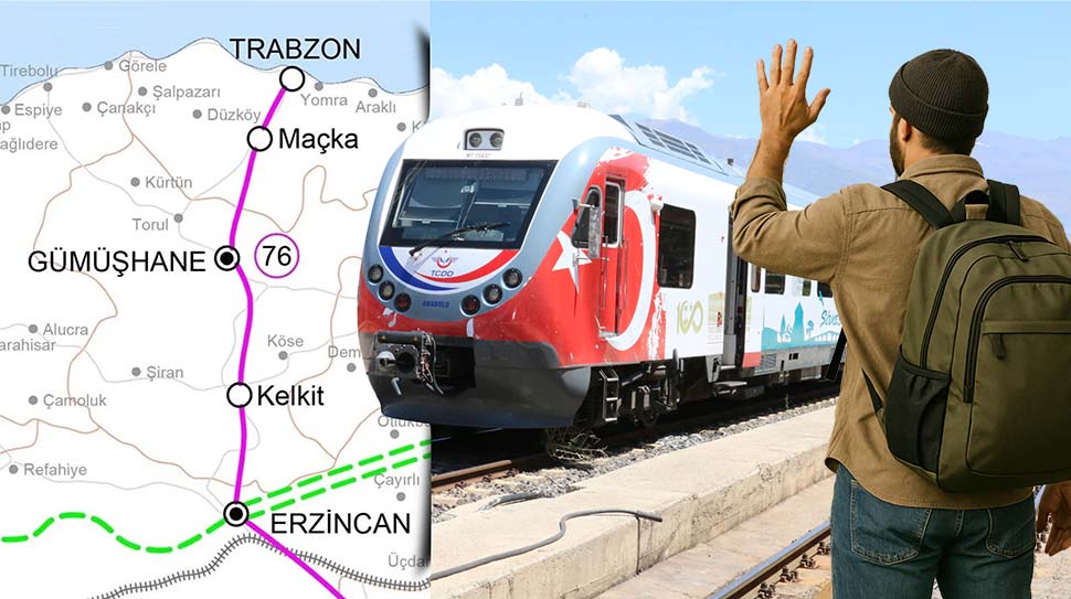 HABER: BİROL ERGİN 2025 yatırım programına alınan Erzincan-Trabzon Demiryolu Projesi,