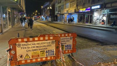 Erzincan’da her yağmurda göle dönen İnönü Mahallesi, 6. Sokak, Erzincan