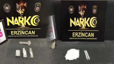 Erzincan Emniyet Müdürlüğü’nün uyuşturucuyla mücadele operasyonları hız kesmeden devam ediyor!