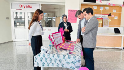 Refahiye Bahar Yıldırım Sağlık Hizmetleri MYO öğrencileri, Ulusal Kanser Haftası