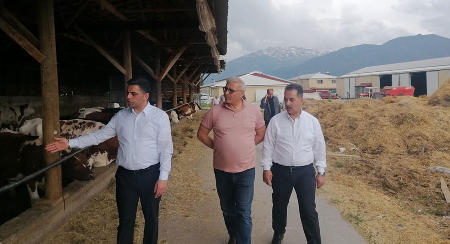 Erzincan’da tarım ve hayvancılık alanında faaliyet gösteren bir işletmeye gerçekleştirilen