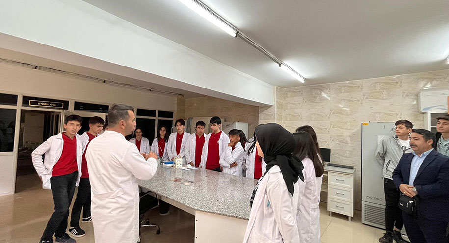 Erzincan Gül Celal Toraman Tarım Lisesi öğrencileri, mesleki becerilerini geliştirmek