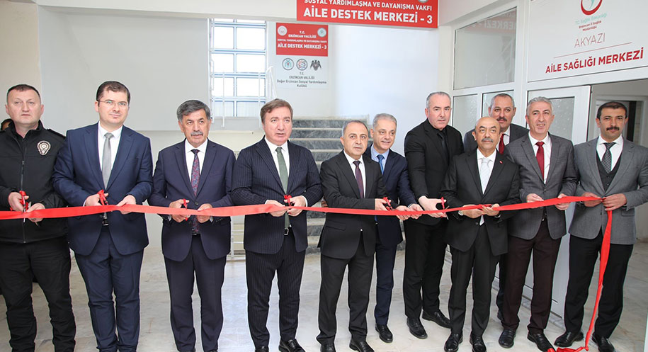 Erzincan’da Çukurkuyu, Akyazı ve Yunus Emre mahallelerinde Aile Destek Merkezleri