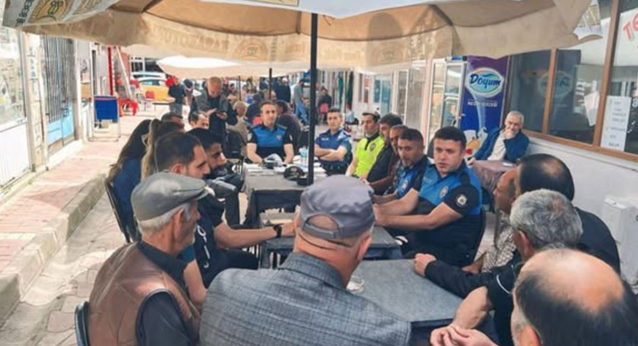 Erzincan İl Emniyet Müdürlüğü Toplum Destekli Polislik Şube Müdürlüğü, vatandaşla