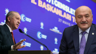 AK Parti Erzincan Milletvekili Süleyman Karaman, Cumhurbaşkanı Erdoğan başkanlığındaki istişare