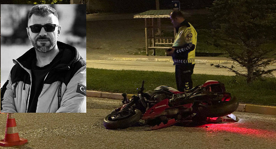 Erzincan’da direksiyon hakimiyetini kaybederek refüje çarpan motosikletin sürücüsü yapılan tüm