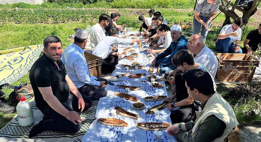 Erzincan Binali Yıldırım Üniversitesi öğrencileri, İl Müftülüğü ve manevi rehberlerin