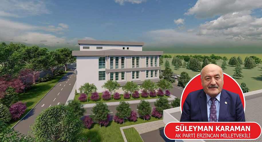 AK Parti Erzincan Milletvekili Süleyman Karaman, Otlukbeli’ne 10 yataklı modern