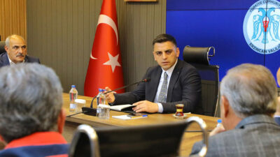 Erzincan’da olası afetlere karşı hazırlıklar masaya yatırıldı. Kurumlar arası iş