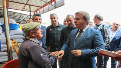 Erzincan’ın kalbi niteliğindeki Buğday Meydanı’nda önceki gün çıkan ve geniş