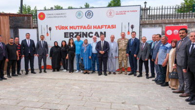 Türk Mutfağı Haftası kapsamında Erzincan’da düzenlenen etkinliklerde, kentin klasikleşmiş yöresel