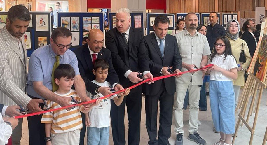 Erzincan Bilim ve Sanat Merkezi öğrencileri, yıl boyunca hazırladıkları 124