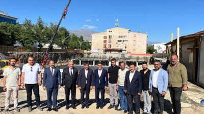 Erzincan Belediyesi tarafından yürütülen Kentsel Dönüşüm Projesi kapsamında şehir merkezinde
