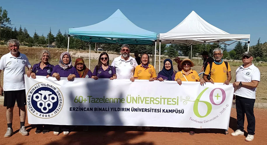 Isparta, 18-20 Haziran 2025 – Erzincan Binali Yıldırım Üniversitesi 60+ Tazelenme