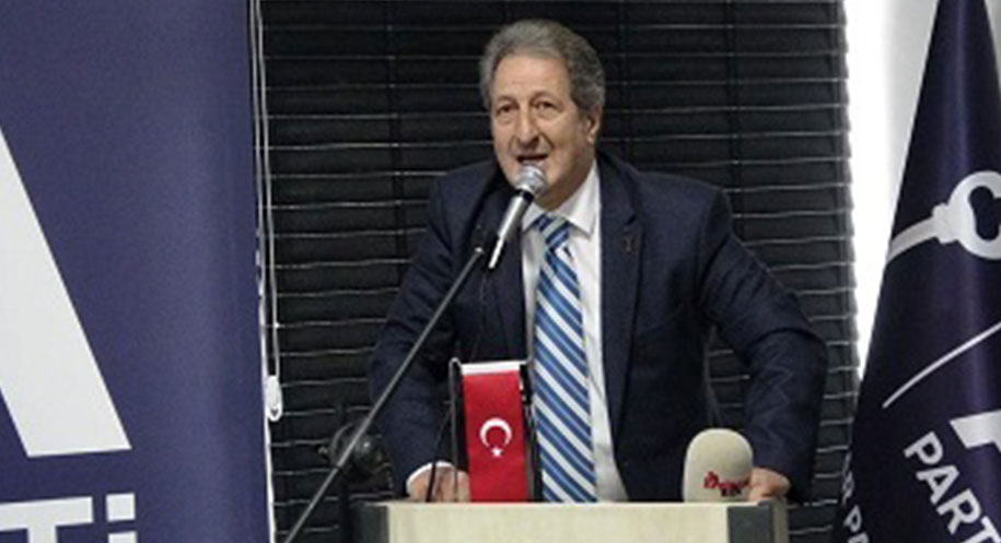 Anahtar Parti Erzincan İl Başkanı Ahmet Korkmaz, Gazze’de devam eden