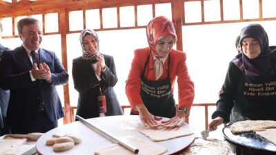 Aile ve Sosyal Hizmetler Bakanı Mahinur Özdemir Göktaş, Erzincan’da Hünerli
