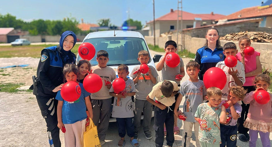 Erzincan İl Emniyet Müdürlüğü ekipleri, Kurban Bayramı’nda Mimar Sinan ve