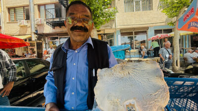 Erzincan’da mantar sezonu tüm canlılığıyla devam ederken, Buğday Meydanı’ndaki pazarda