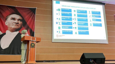 Erzincan İl Sağlık Müdürlüğü’ne bağlı Sağlıklı Hayat Merkezi personelleri, Polis