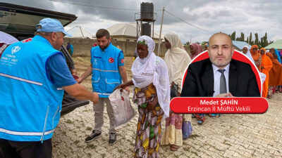 Erzincan İl Müftü Vekili Medet Şahin, bayramların kardeşliği pekiştiren, paylaşmayı