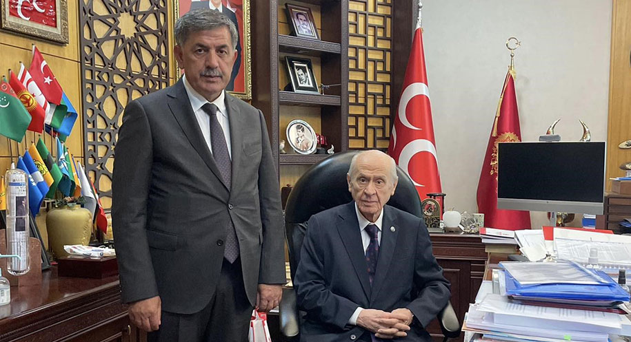 Erzincan Belediye Başkanı Bekir Aksun, Milliyetçi Hareket Partisi (MHP) Genel