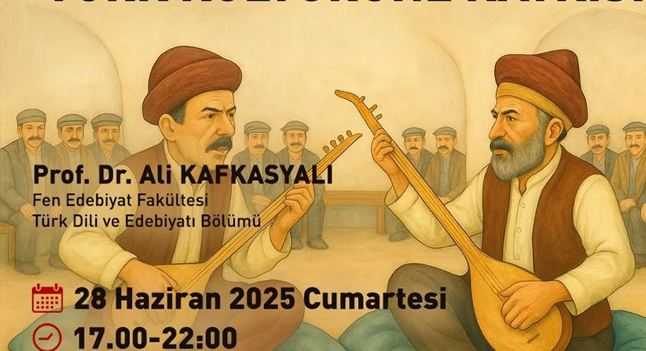 Erzincan Binali Yıldırım Üniversitesi Bilim İletişim Ofisi, aşıklık geleneğini bilimsel