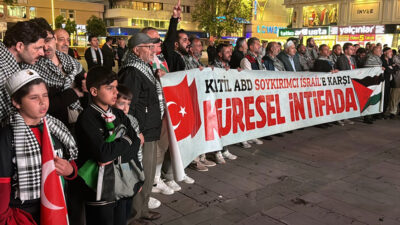 Erzincan, Filistin halkına destek için tek yürek olacak. Yatsı Namazı