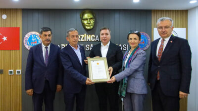 AB Komisyonu tarafından coğrafi işaretle tescillenen Erzincan Tulum Peyniri’nin belgesi,