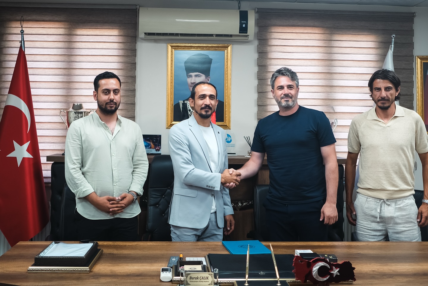24Erzincanspor’un başına geçen Fatih Azak, “Hedefimiz sadece ligde kalmak değil,