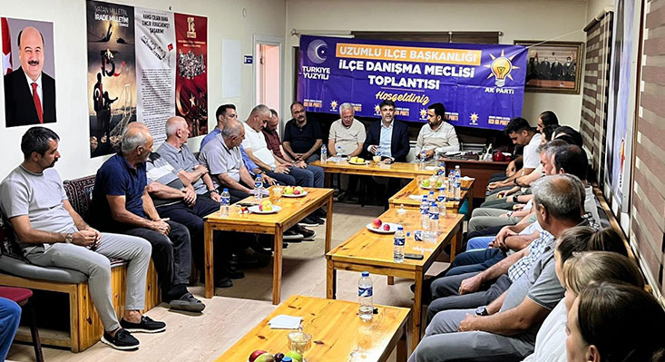    AK Parti Erzincan İl Başkanı Alpay Kabadayı, Tercan ve