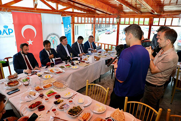 Erzincan’da Doğu Anadolu Projesi (DAP) Bölge Kalkınma İdaresi tarafından yürütülen
