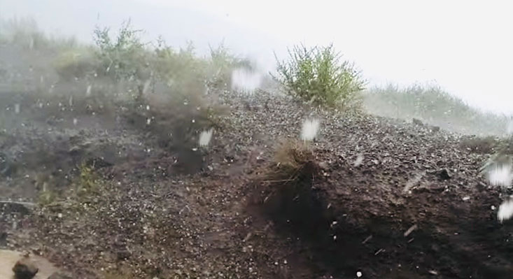 Erzincan’da Temmuz ayının son günlerinde mevsim normallerinin üzerinde seyreden hava