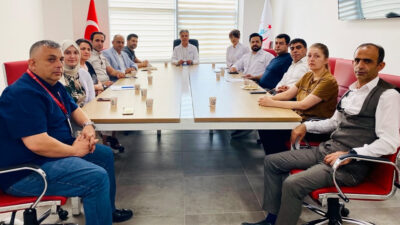 Erzincan Mengücek Gazi Eğitim ve Araştırma Hastanesinde düzenlenen değerlendirme toplantısında,