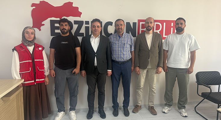 Türk Kızılay Erzincan Şube Başkanı Dr. Öğr. Üyesi Bülent Yavuzer, Medya