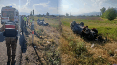 Erzincan’da meydana gelen trafik kazasında, Elazığ’daki bir nişan töreninden dönen