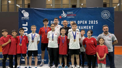 İstanbul’da düzenlenen U17 Open & İstanbul Youth Open 2025 Badminton