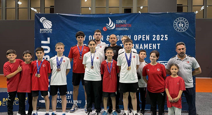 İstanbul’da düzenlenen U17 Open & İstanbul Youth Open 2025 Badminton